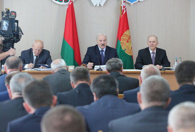 Рабочая поездка Александра Лукашенко в Гродненскую область
