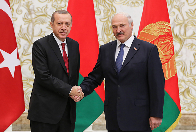 Лукашенко ожидает Эрдогана в Минске 11 ноября