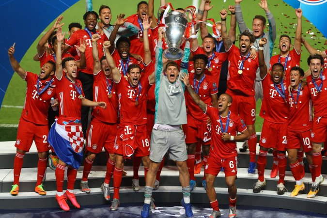 Мюнхенская «Бавария» выиграла Лигу чемпионов в шестой раз