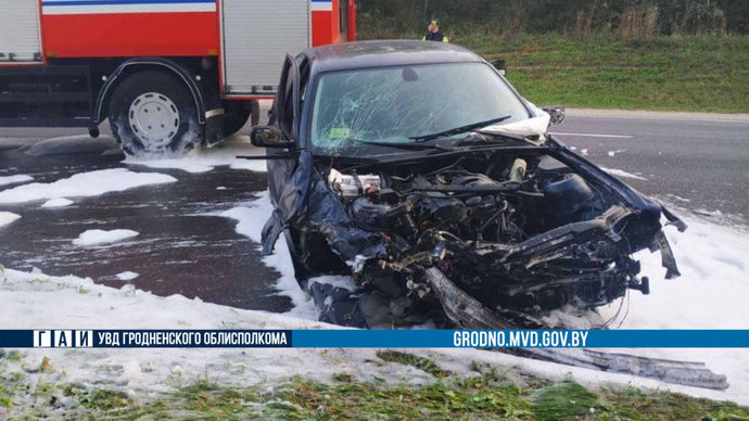 На въезде в Гродно произошла смертельная авария
