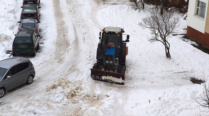 В Гродно штрафуют коммунальщиков за плохую уборку дорог от снега