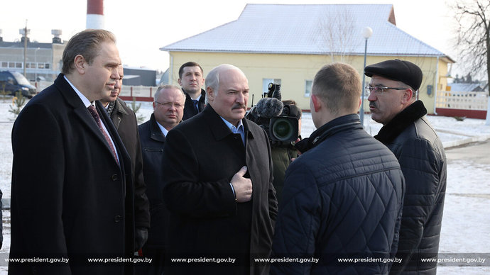Лукашенко прибыл в Гродненскую область