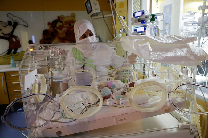 Жительница Мали родила сразу 9 детей