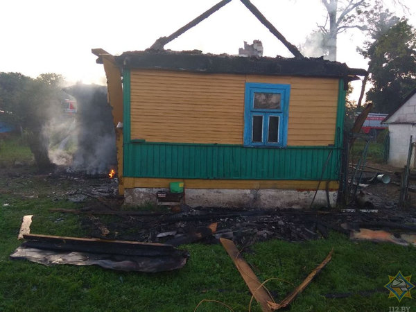 Житель Берестовицкого района спасен на пожаре своим односельчанином