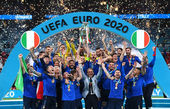 Итальянцы стали победителями Евро во второй раз в истории