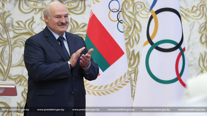 Лукашенко проводил спортивную делегацию Беларуси на Олимпийские игры