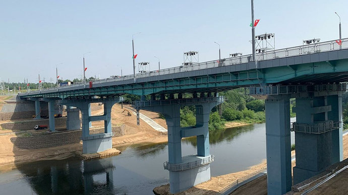 Новый гродненский мост восстановят к началу августа