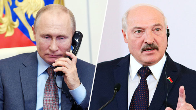 О чем Путин говорил с Лукашенко по телефону после саммита ОДКБ