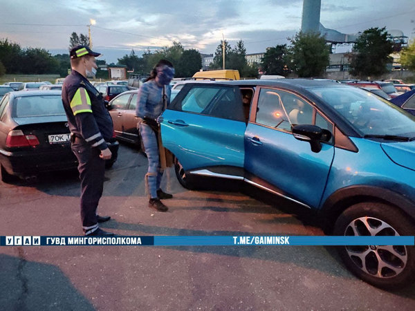 В Минске сотрудники ГАИ задержали нетрезвого водителя в костюме Аватара