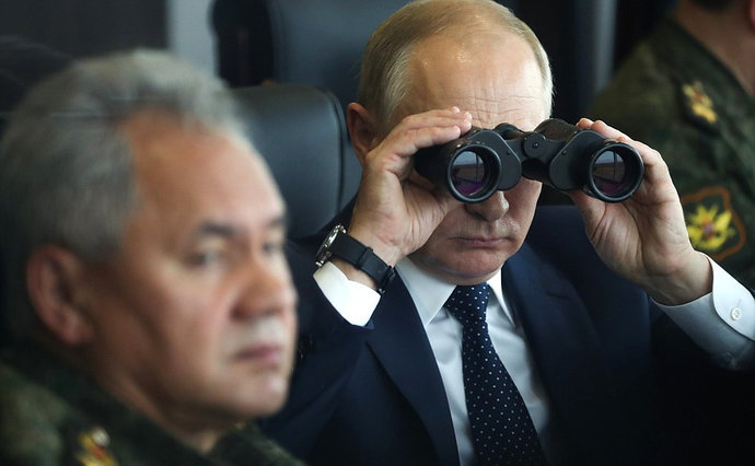 Путин лично проследил за ходом российско-белорусских военных учений «Запад-2021»