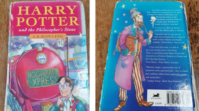 Тезка персонажа Гарри Поттера продал свой экземпляр книги о молодом волшебнике за более 37 тыс. долларов