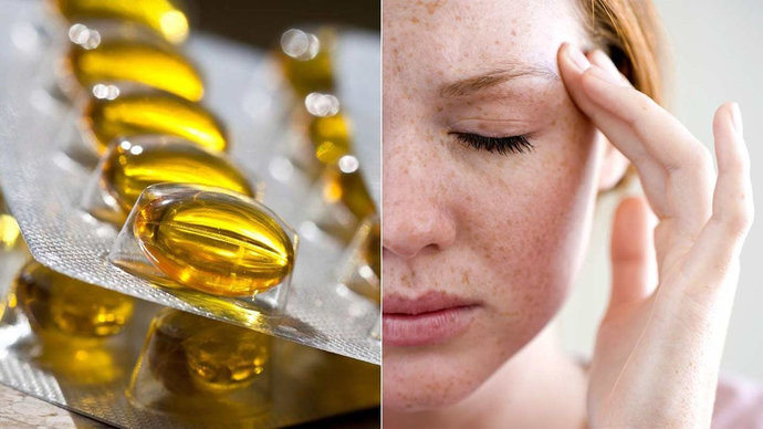 Недостаток витаминов B и D провоцирует головные боли