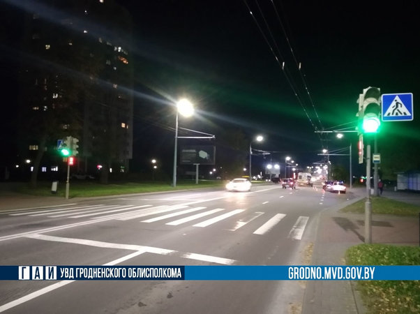 В Гродно одна женщина сбила другую – перебегавшую дорогу на «красный»