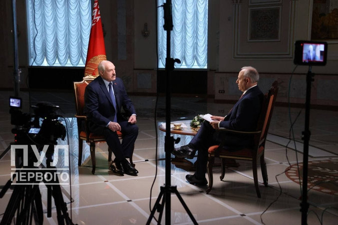 Сегодня покажут телеверсию интервью Лукашенко медиакомпании BBC