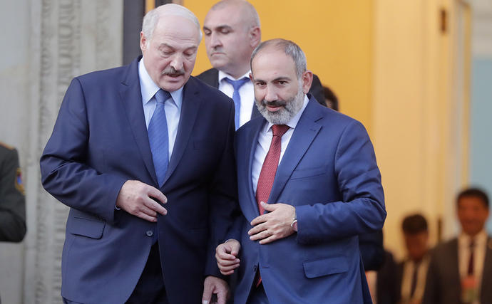 Какие вопросы обсудили сегодня Лукашенко и Пашинян?