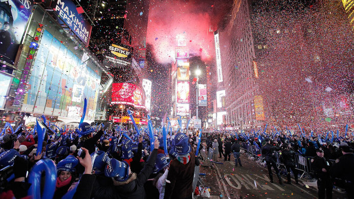 Полностью привитые жители Нью-Йорка смогут отпраздновать Новый год на Таймс-сквер
