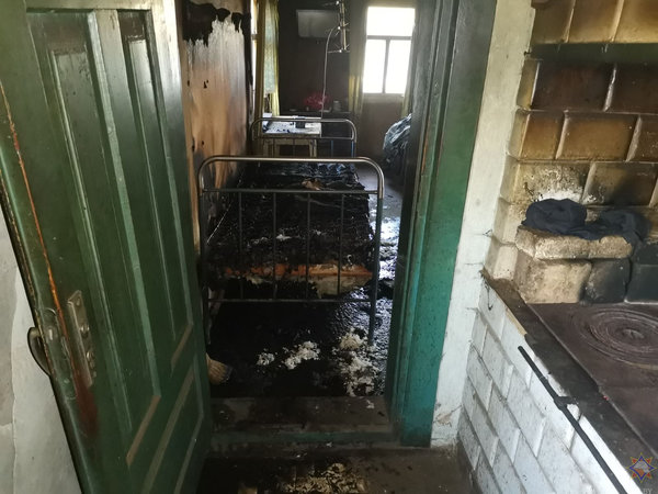 В Волковысском районе мужчина обнаружил тело брата, погибшего при пожаре