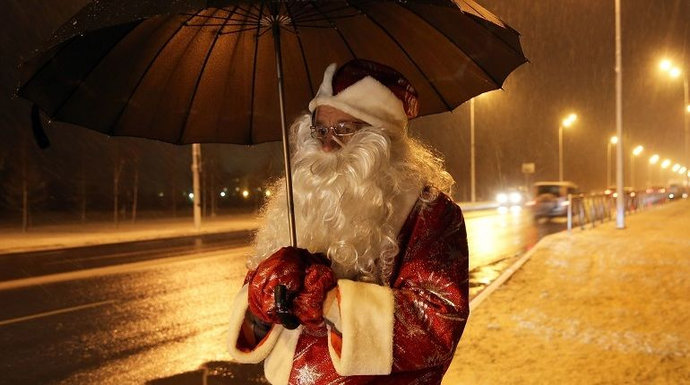 Гродненские синоптики рассказали о погоде в новогоднюю ночь