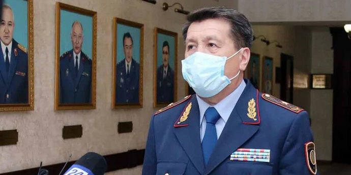 МВД Казахстана: обнаружено мертвое тело начальника полиции