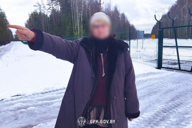 В Сморгонском районе за незаконное пересечение границы задержана литовка