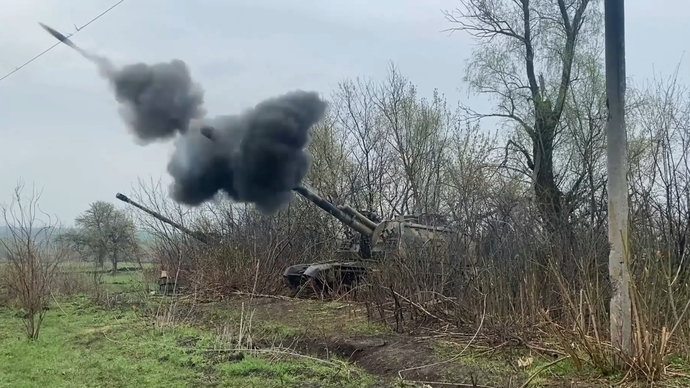 В зоне СВО в Херсонской области российские военные нанесли удар по скоплению техники ВСУ
