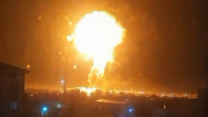 В Узбекистане произошел мощный взрыв на газоснабжающей станции