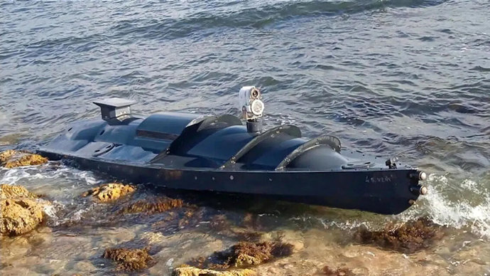 Беспилотник ВСУ попытался атаковать корабль в Черном море