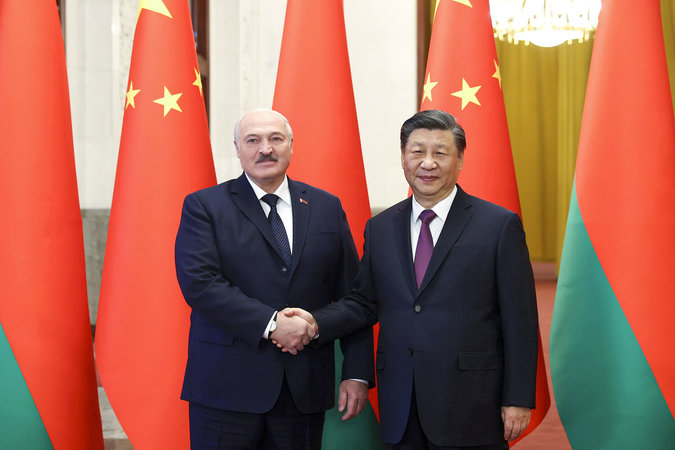 В Китае начались переговоры Лукашенко с Си Цзиньпином