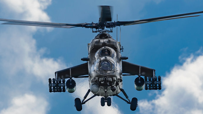 На вооружение Беларуси поступили четыре вертолета Ми-35М