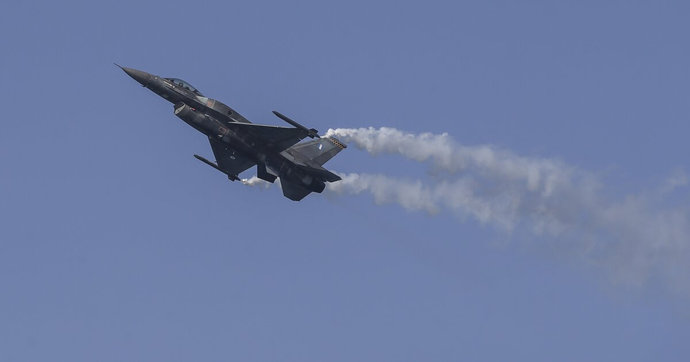Истребитель F-16 ВВС США потерпел крушение возле авиабазы Холломан