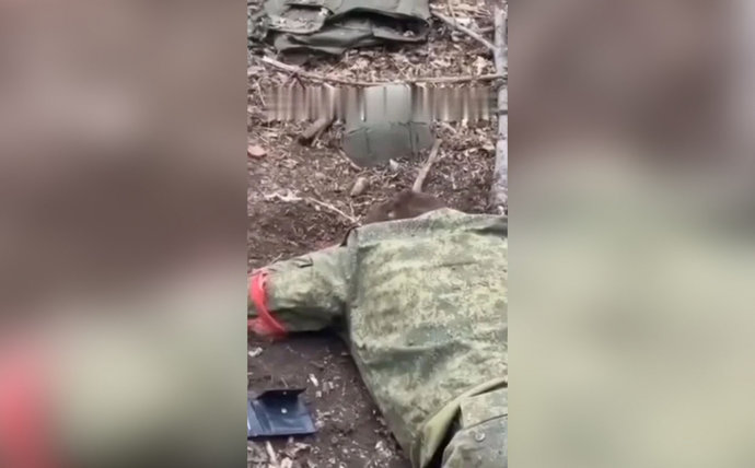 Появилось видео с еще одним возможным расстрелом российских военнопленных