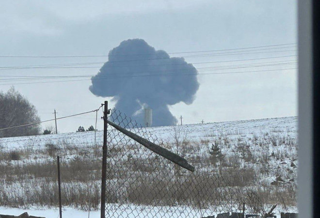 Картаполов: российский самолет Ил-76 с пленными солдатами ВСУ сбит ракетами Patriot или IRIS-T