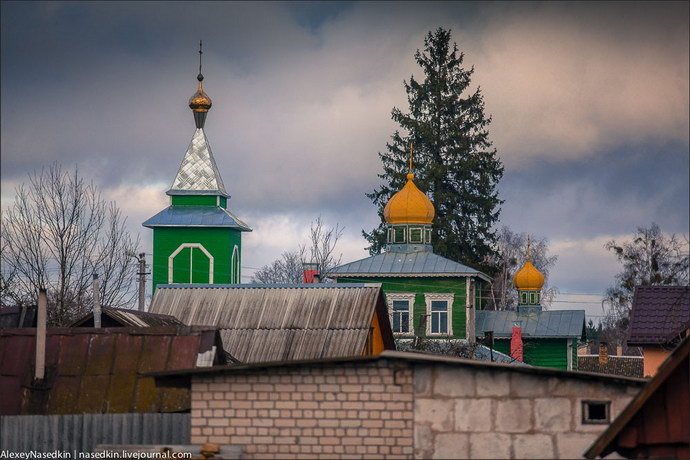 церковь Казанской иконы Божьей Матери в деревне Поречье