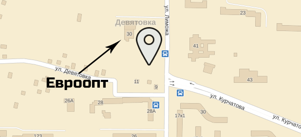 место расположения МакДональдс в Гродно