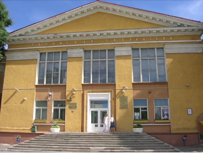 обрушение потолка в библиотеке Молодечно