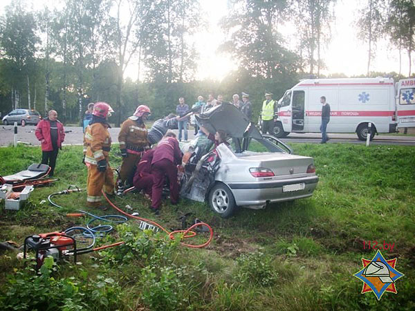 ДТП на трассе Минск-Гродно