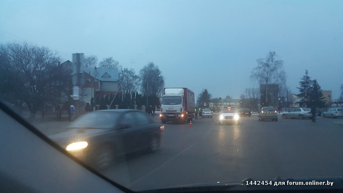 в Пинске сбили инвалида