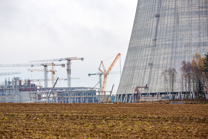фото Белорусской АЭС ноябрь 2015
