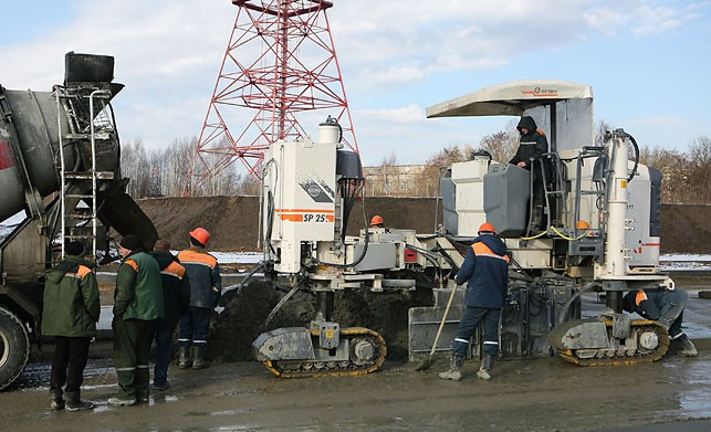 бетонная дорога в гродно