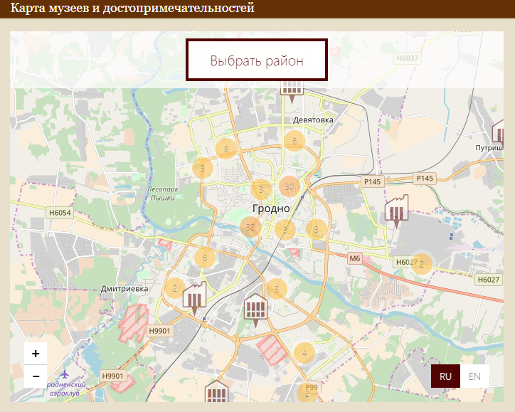Город гродно на карте. Карта Гродно с достопримечательностями. Туристическая карта Гродно. Карта центр города Гродно.