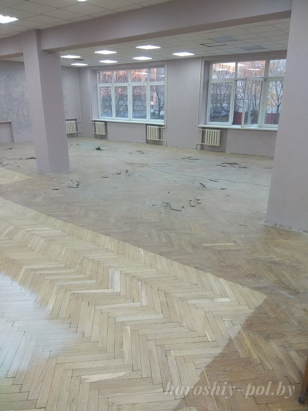 шлифовку деревянных полов в Минске заказывают на сайте Horoshiy-pol.by