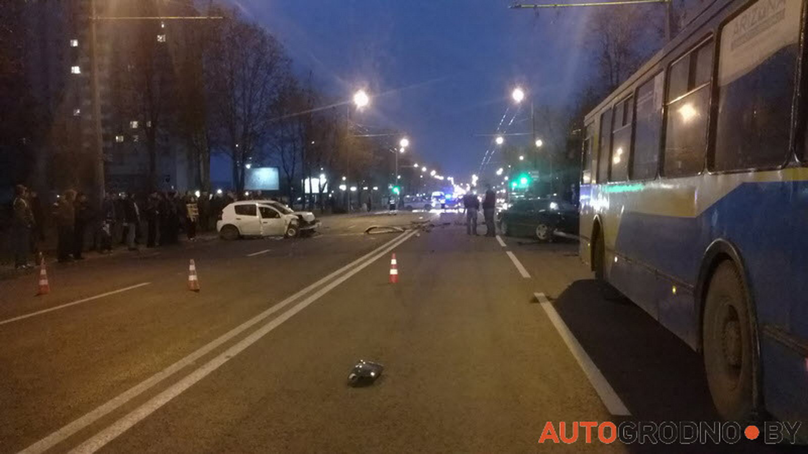 ДТП Поповича Гродно 22 октября
