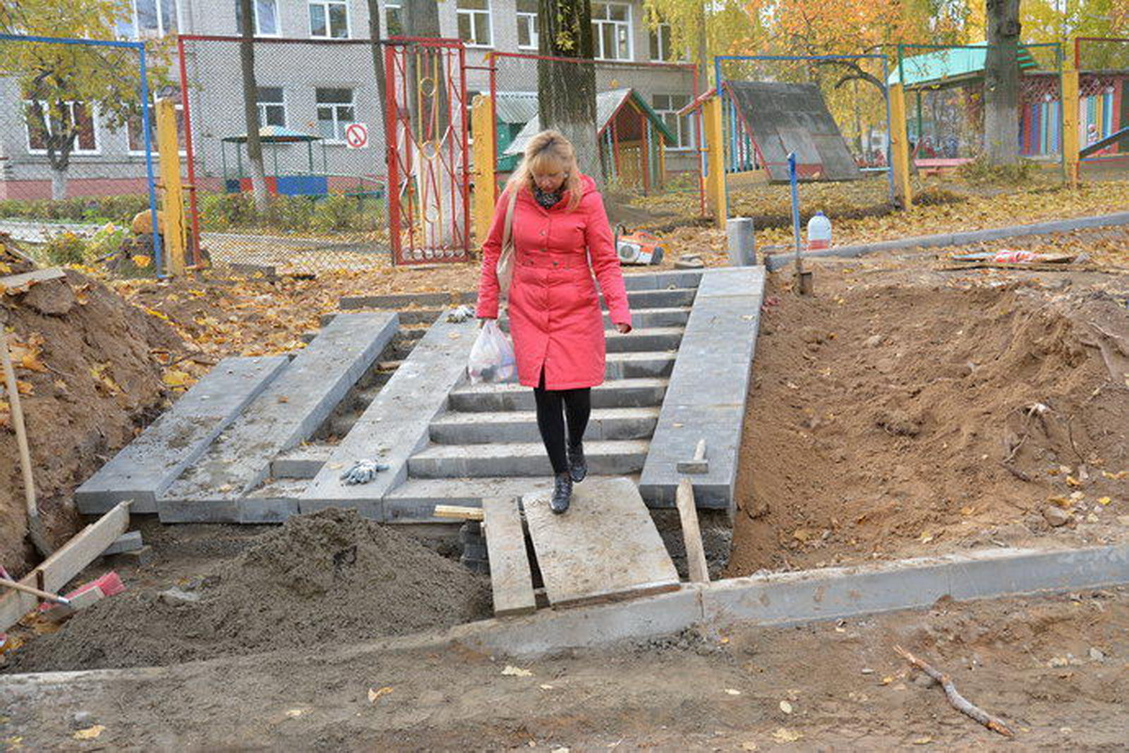 Благоустройство дворовых территорий в Гродно