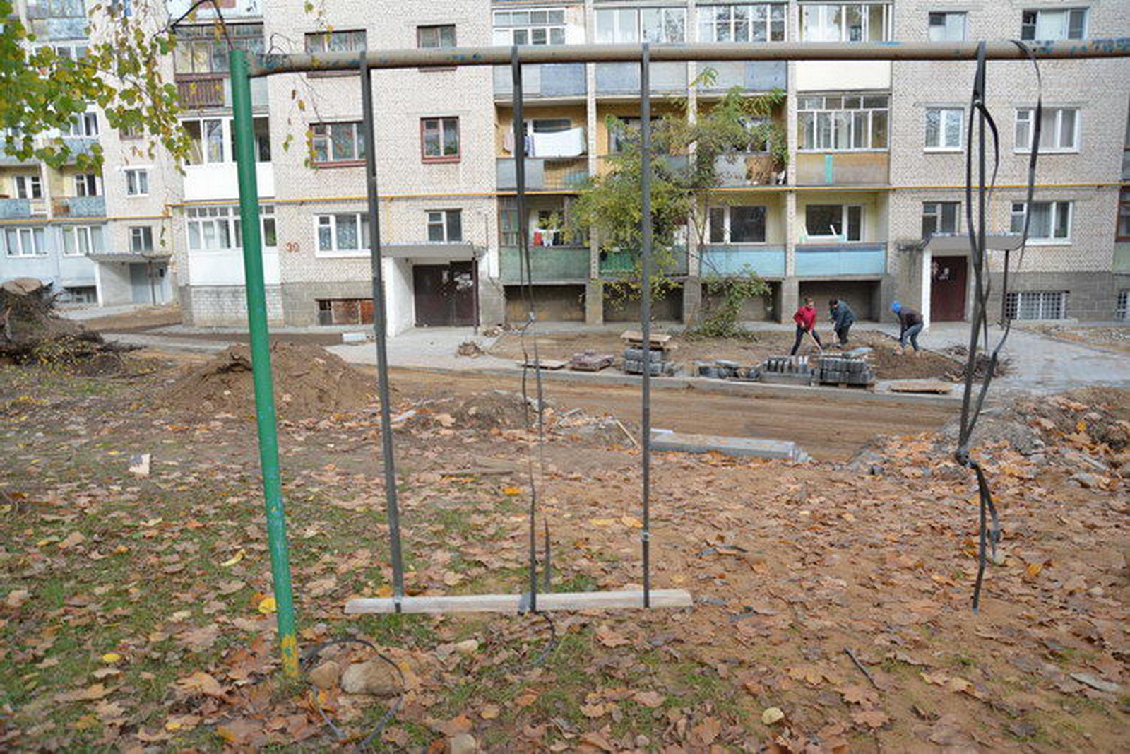Благоустройство дворовых территорий в Гродно