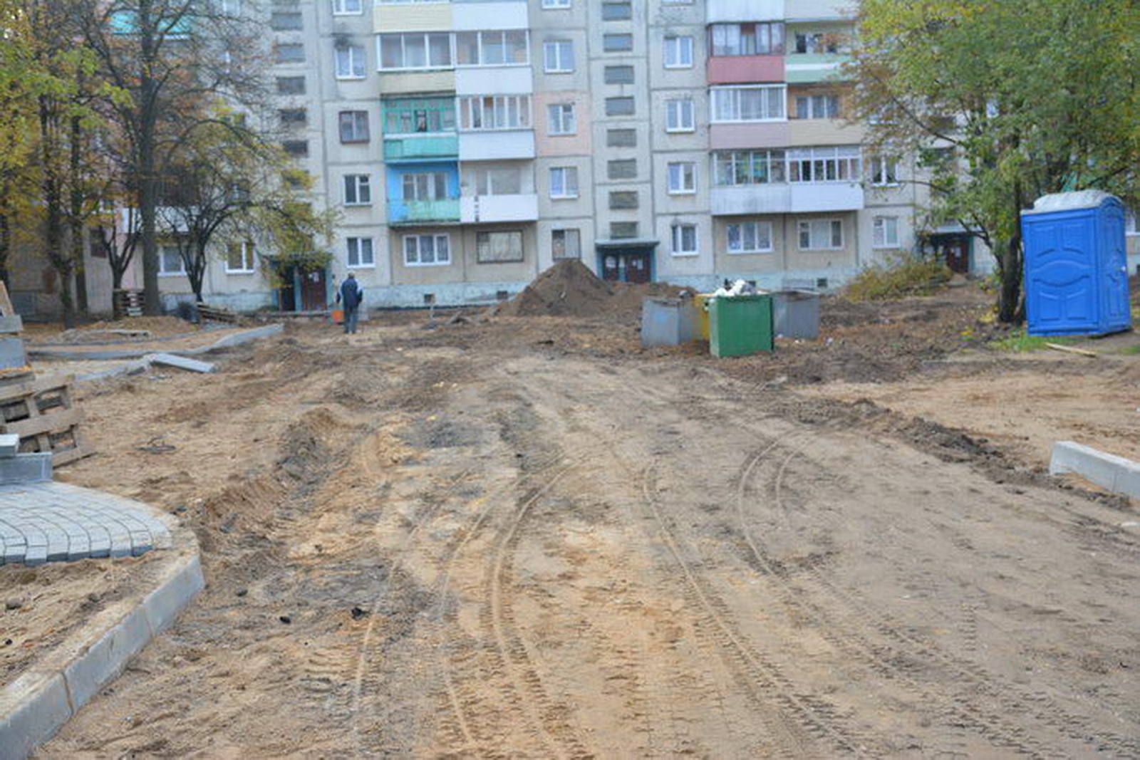 Благоустройство дворовых территорий в Гродно