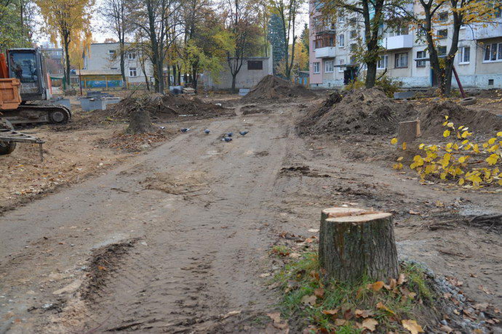 Благоустройство дворовых территорий в Гродно
