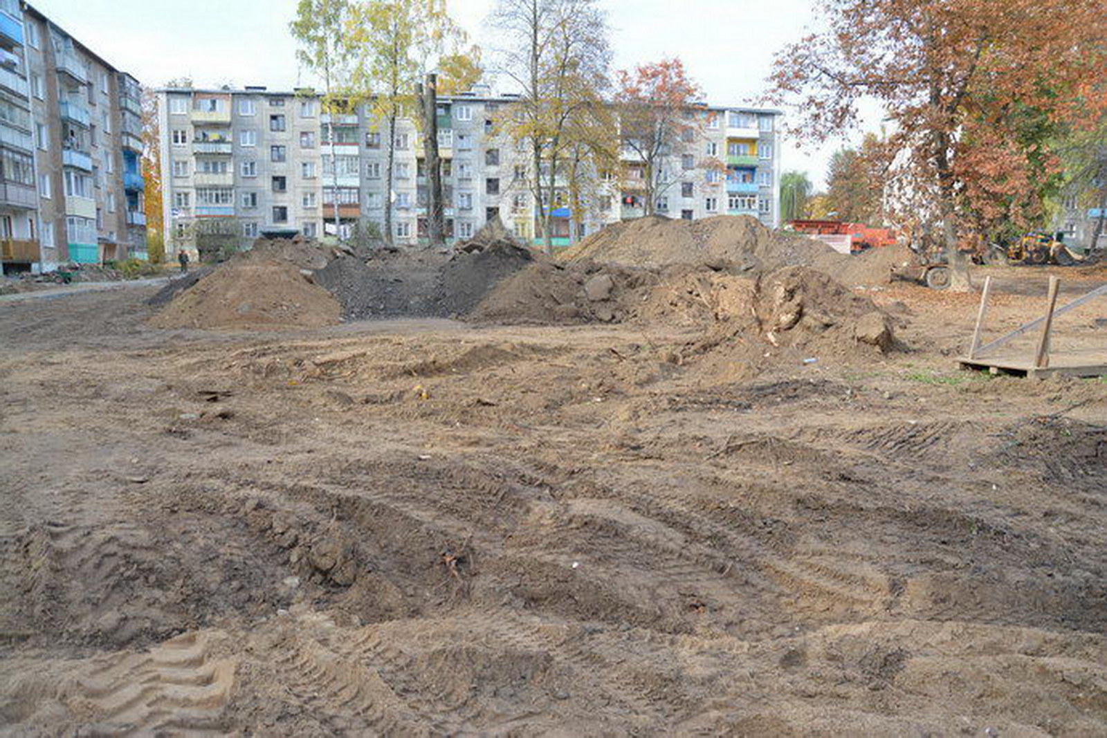 Благоустройство дворовых территорий в Гродно