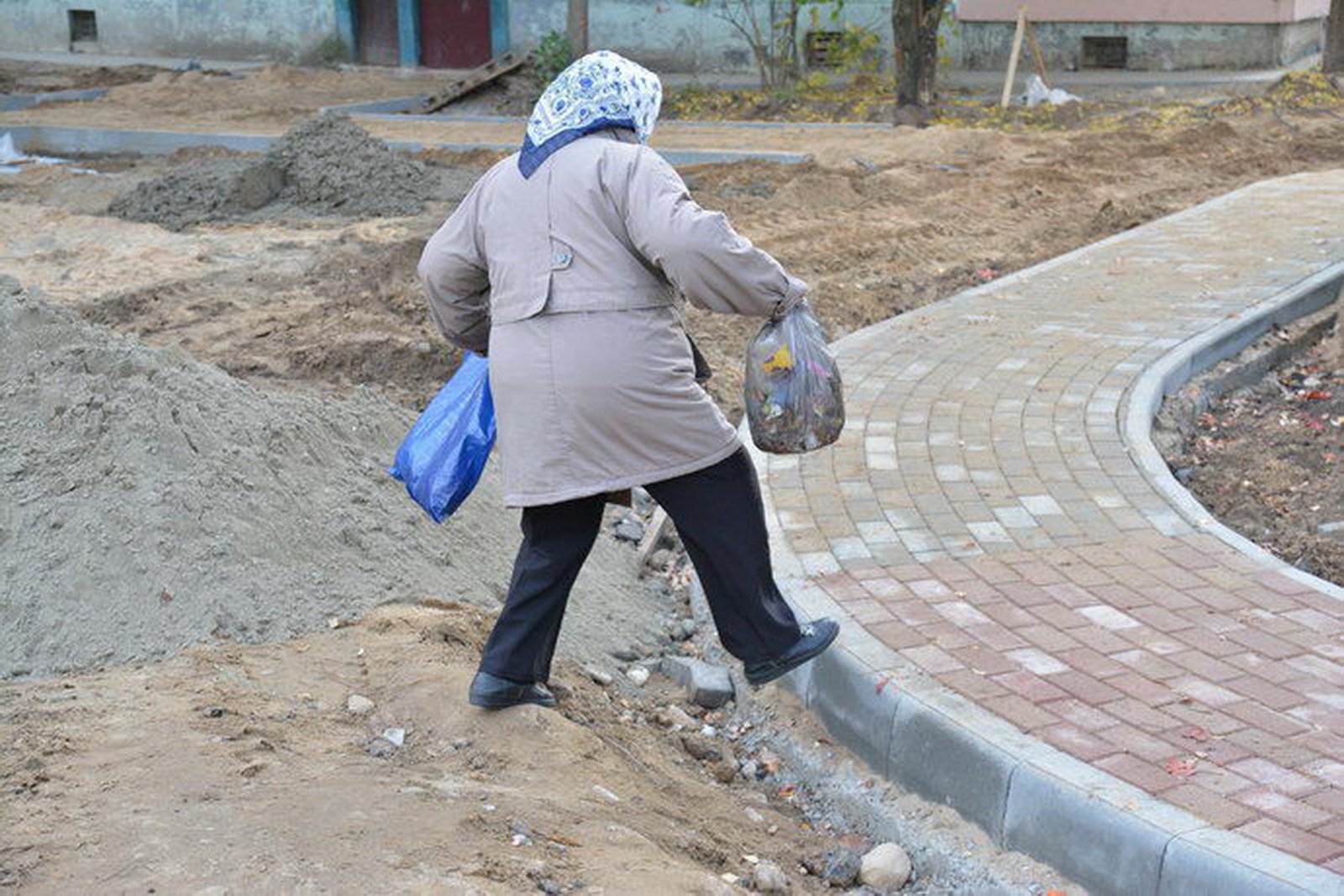 Благоустройство дворовых территорий в Гродно