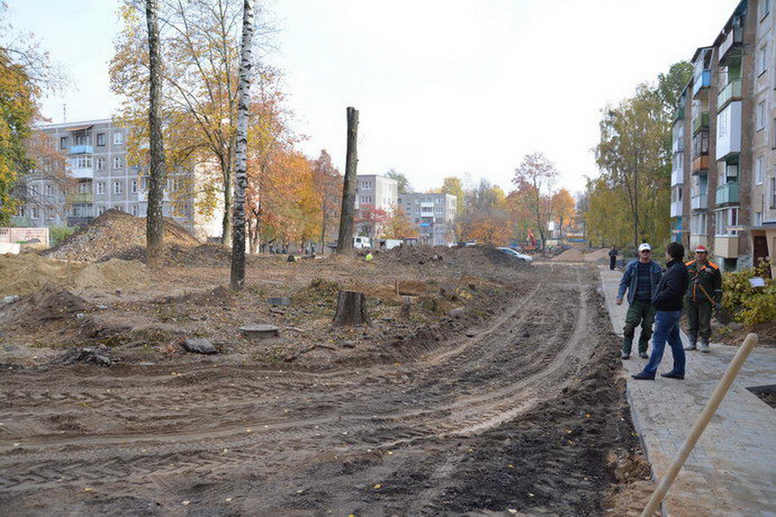 Благоустройство дворовых территорий в Гродно