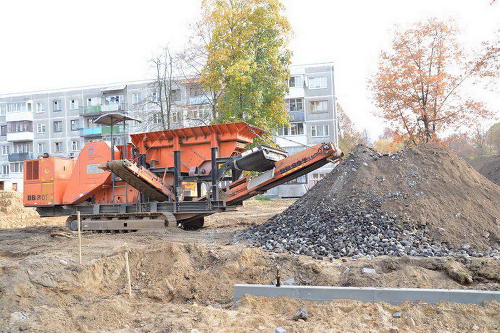 Благоустройство дворовых территорий в Гродно